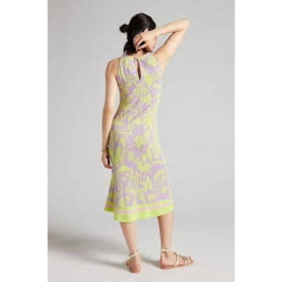 NSRP $280 NWOT Farm Rio Knit Midi Dress Size S | SAME DAY SHIP or NEXT DAY - Picture 3 of 6